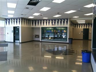 New Gym Lobby at Ponderosa High School